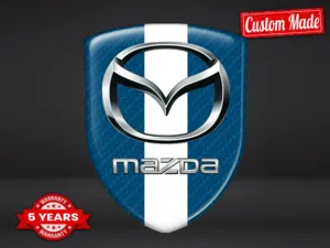 Mazda Logo Auto Tendencia Resistente Máximo Pro Versión